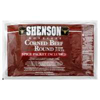 Shensons Corned Beef Boneless Round With Juices - 3.50 LB