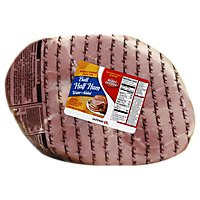 Signature Ham Hickory Smoked Butt Half - 10 Lb - Image 1
