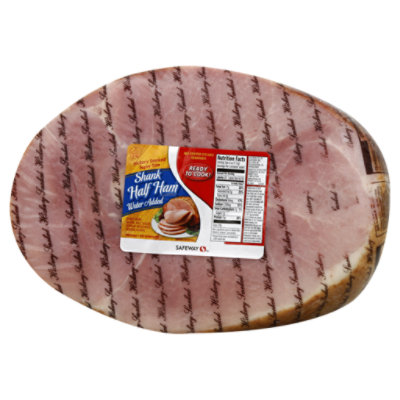 Signature Farms Ham Shank Hickory Smoked - 11 Lb - Image 1