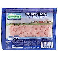 Farmland Fully Cooked Cubed Ham - 16 Oz - Image 1