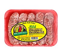 New York Style Sausage Company Sausage Italian Mild Italian - 16 Oz
