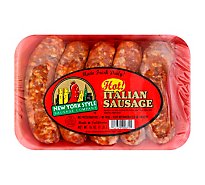 New York Style Sausage Company Sausage Italian Hot - 16 Oz
