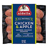 Aidells Chicken & Apple Smoked Chicken Sausage Links 4 Count - 12 Oz - Image 2