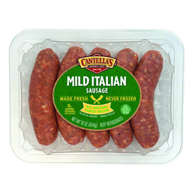 Papa Cantellas Mild Italian Sausage Links - 16 Oz. - Albertsons