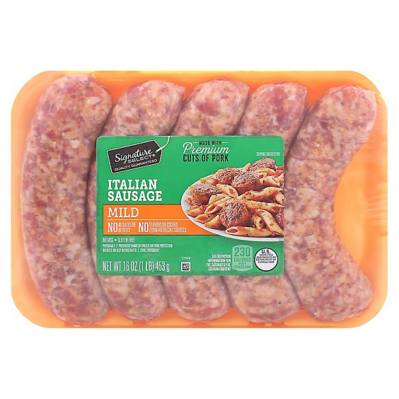 Signature SELECT Italian Mild Sausage - 16 Oz