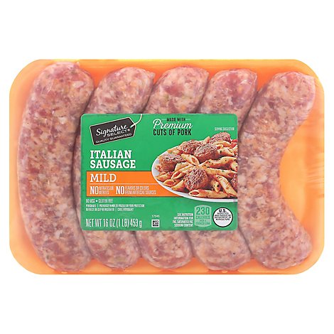 Signature SELECT Sausage Italian Mild - 16 Oz