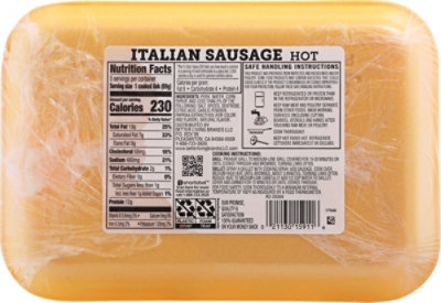 Signature SELECT Italian Hot Sausage - 16 Oz - Image 7