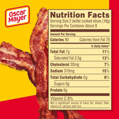 Oscar Mayer Naturally Hardwood Smoked Maple Bacon Slices - 16 Oz - Image 6