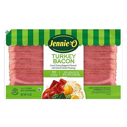 Jennie-O Resealable Turkey Bacon - 12 Oz. - Image 3