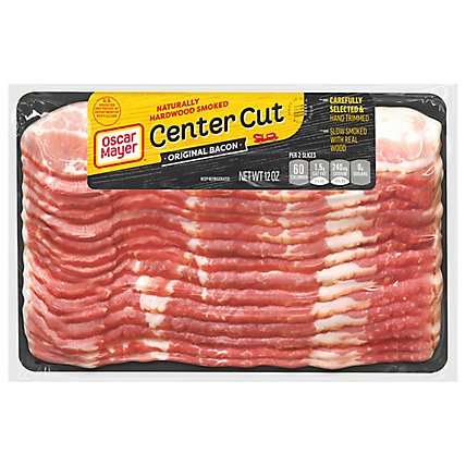 Oscar Mayer Original Center Cut Bacon for a Low Carb Lifestyle Pack - 12 Oz - Image 2