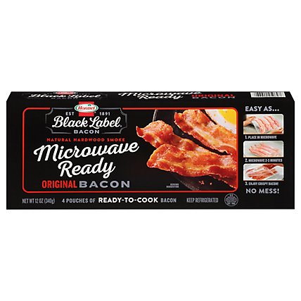Hormel Black Label Microwave Ready Original Bacon - 12 Oz. - Image 3