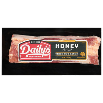 Dailys Bacon Hardwood Smoked Honey Cured Thick Sliced - 24 Oz - Image 2