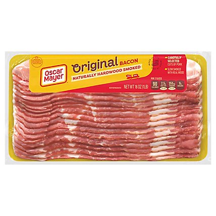 Oscar Mayer Naturally Hardwood Smoked Bacon Slices - 16 Oz - Image 3