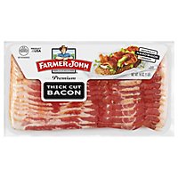 Farmer John Smoked Thick Sliced Bacon - 16 Oz. - Image 2