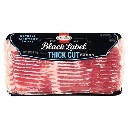 Hormel Black Label Thick Sliced Bacon - 16 Oz. - Image 3