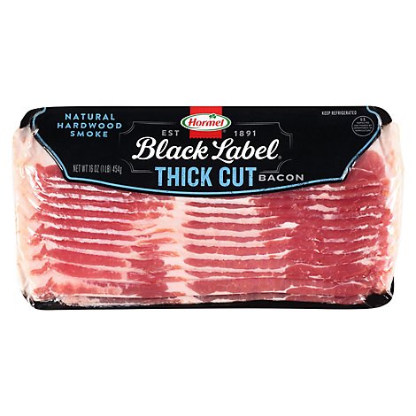 Hormel Black Label Thick Sliced Bacon - 16 Oz.
