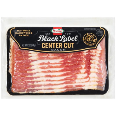 Hormel Black Label Center Cut Bacon - 12 Oz - Image 1