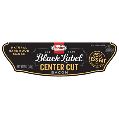 Hormel Black Label Center Cut Bacon - 12 Oz - Image 1