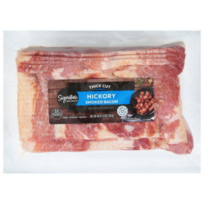 Signature SELECT Bacon Hickory Smoked Thick Cut Value Pack - 48 Oz - Image 4