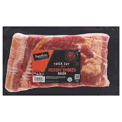 Signature SELECT Bacon Hickory Smoked Thick Cut Value Pack - 48 Oz