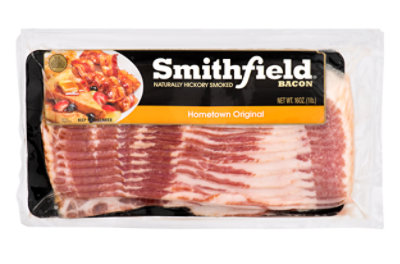 Smithfield Hometown Original Naturally Hickory Smoked Bacon - 16 Oz - Image 3