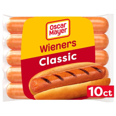 Oscar Mayer Classic Wieners Hot Dogs 10 Count