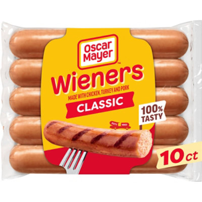 Oscar Mayer Classic Wieners Hot Dogs Pack - 10 Count - Image 1