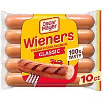 Oscar Mayer Classic Uncured Wieners Hot Dogs Pack - 10 Count - Image 3