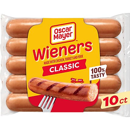 Oscar Mayer Classic Uncured Wieners Hot Dogs Pack - 10 Count - Image 4