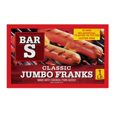 Bar-S Franks Jumbo - 16 Oz - Image 2
