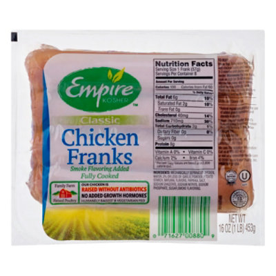 Empire Chicken Franks - 16 Oz