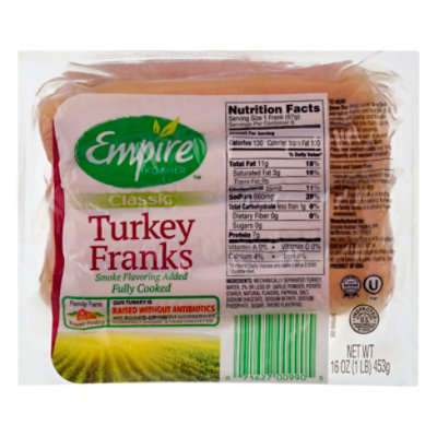 Empire Turkey Franks - 16 Oz - Image 3