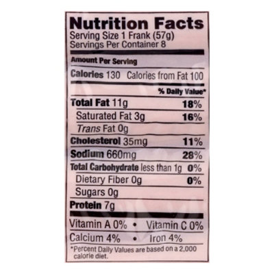 Empire Turkey Franks - 16 Oz - Image 4