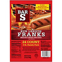 Bar-S Franks Bun Length Family Pack 24 Count - 48 Oz - Image 3