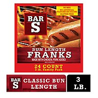 Bar-S Franks Bun Length Family Pack 24 Count - 48 Oz - Image 2