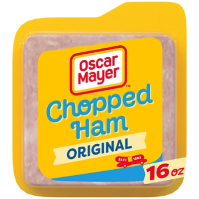 Oscar Mayer Chopped Ham & Water Product Sliced Lunch Meat Pack - 16 Oz - Image 1