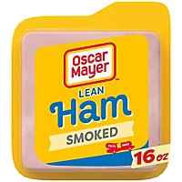 Oscar Mayer Lean Smoked Ham Sliced Lunch Meat Tray - 16 Oz - Image 1