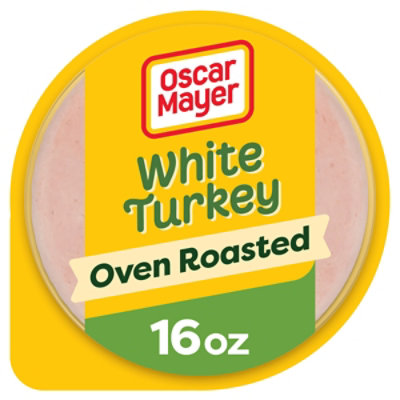 Oscar Mayer Oven Roasted White Sliced Turkey Deli Lunch Meat - 16 Oz