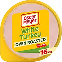 Oscar Mayer Lean Oven Roasted White Turkey Sliced Lunch Meat Pack - 16 Oz - Image 3