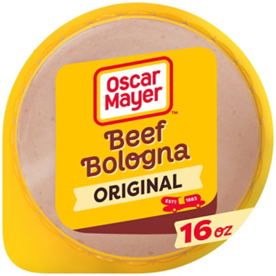 Oscar Mayer Beef Bologna Sliced Lunch Meat Pack - 16 Oz - Image 1