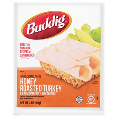 Buddig Original Turkey Honey Roast Thin Sliced - 2.5 Oz - Image 2
