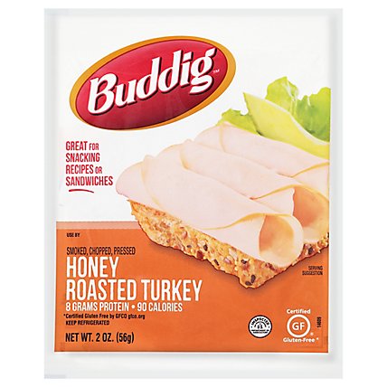 Buddig Original Turkey Honey Roast Thin Sliced - 2.5 Oz - Image 2