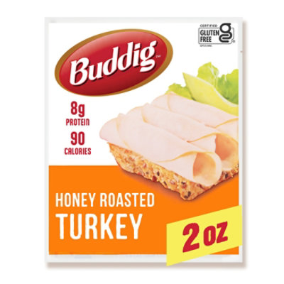 Buddig Original Turkey Honey Roast Thin Sliced - 2.5 Oz - Image 1