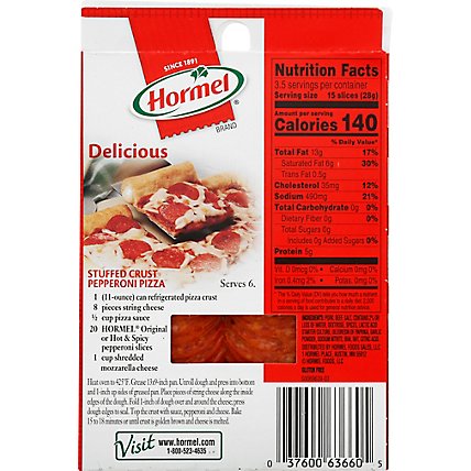 Hormel Pepperoni Original - 3.5 Oz - Image 6