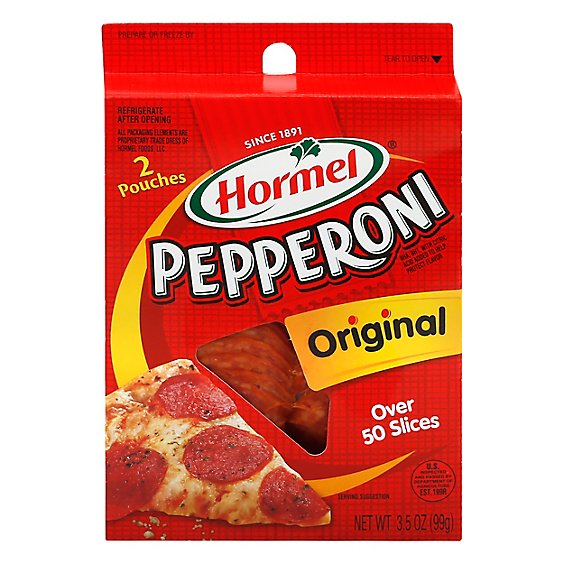 Hormel Pepperoni Original - 3.5 Oz