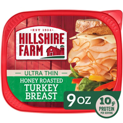 Hillshire Farm Ultra Thin Sliced Honey Roasted Turkey Breast Sandwich Meat - 9 Oz