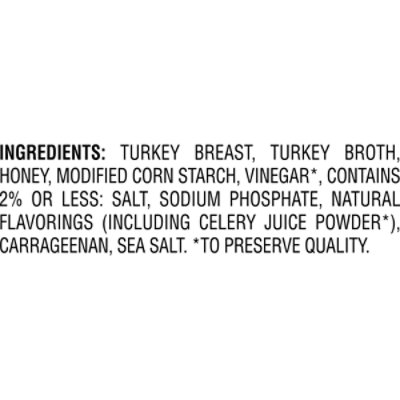 Hillshire Farm Honey Roasted Ultra Thin Sliced Turkey Breast - 9 oz - Image 4