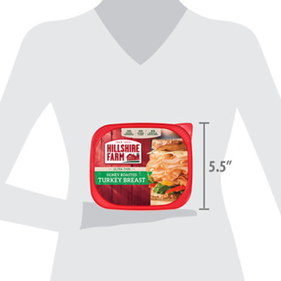 Hillshire Farm Honey Roasted Ultra Thin Sliced Turkey Breast - 9 oz - Image 5