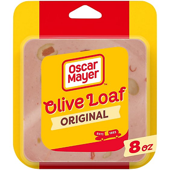 Oscar Mayer Olive Loaf Made With Chicken & Pork Lunch Meat Pack - 8 Oz