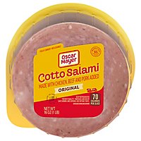 Oscar Mayer Cotto Salami Made with Chicken And Beef Pork Added Sliced Lunch Meat Pack - 16 Oz - Image 2